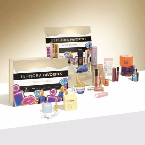 Calendrier de l'Avent - 24 produits Maquillage, soin, capillaire et parfum