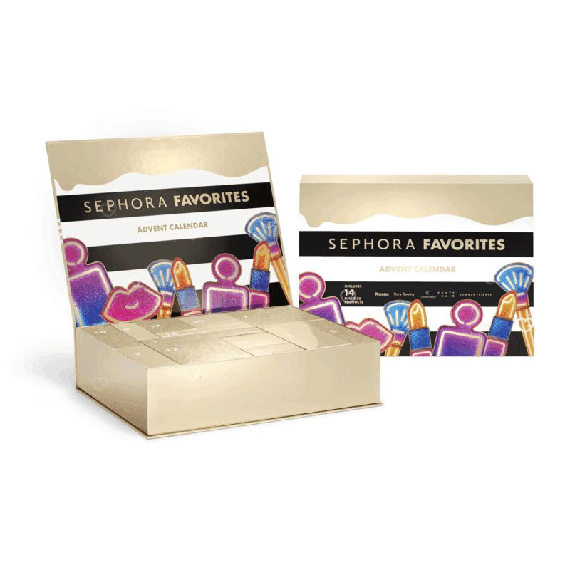 Calendrier de l'Avent - 24 produits Maquillage, soin, capillaire et parfum